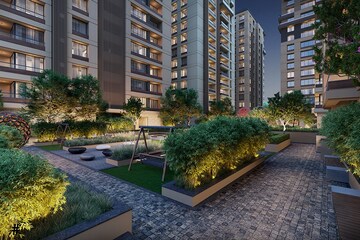 3 BHK Apartment – Exterior View View at Vesu - for Sale