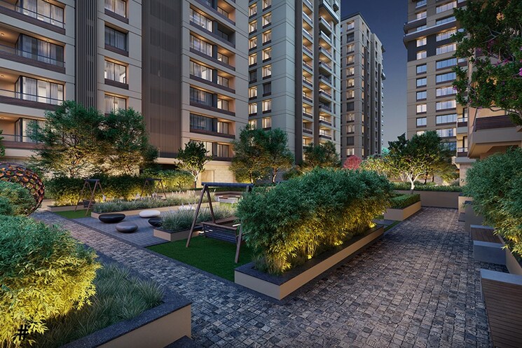 Exterior View, vesu 3 Bedroom 2350 Sq.Ft. Apartment In Vesu Surat 6259787