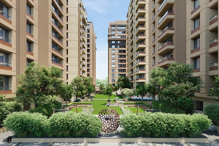 Exterior View, vesu 3 Bedroom 2350 Sq.Ft. Apartment In Vesu Surat 6259787