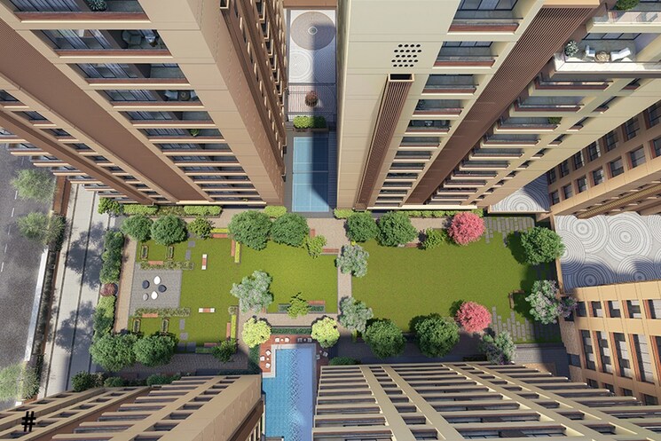 Exterior View, vesu 3 Bedroom 2350 Sq.Ft. Apartment In Vesu Surat 6259787