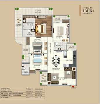 4 BHK Apartment For Resale in Nh 24 Ghaziabad 6260520