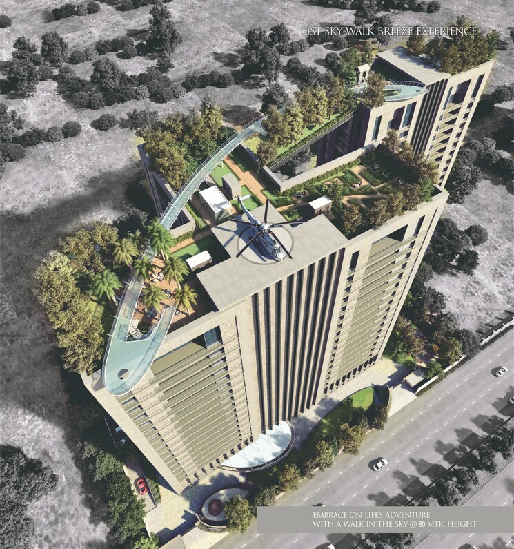 Exterior View, vesu 5 Bedroom 5701 Sq.Ft. Apartment In Vesu Surat 6261742