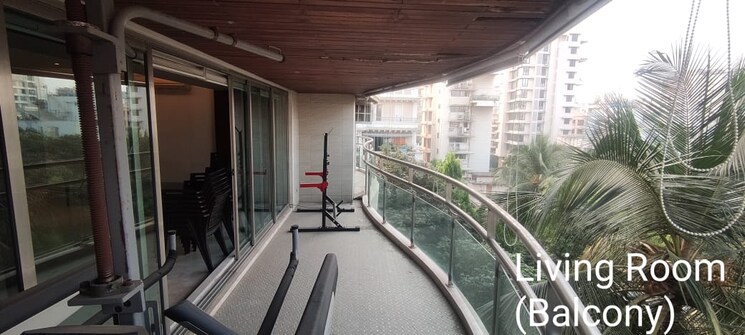 Balcony, joy-sapphire 4 Bedroom 2100 Sq.Ft. Apartment In Juhu Mumbai 6262364