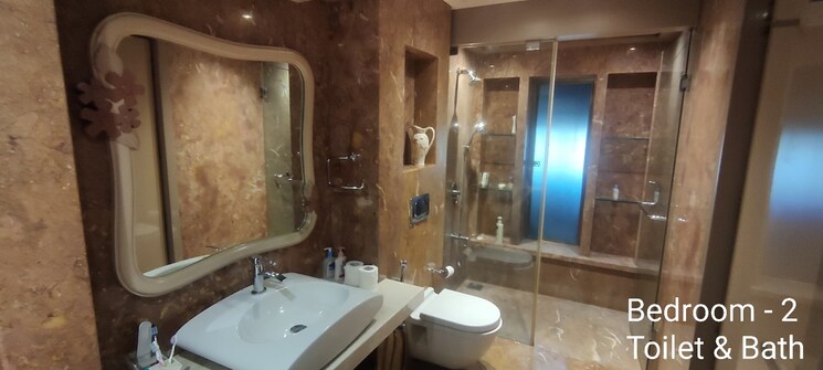 Bathroom, joy-sapphire 4 Bedroom 2100 Sq.Ft. Apartment In Juhu Mumbai 6262364
