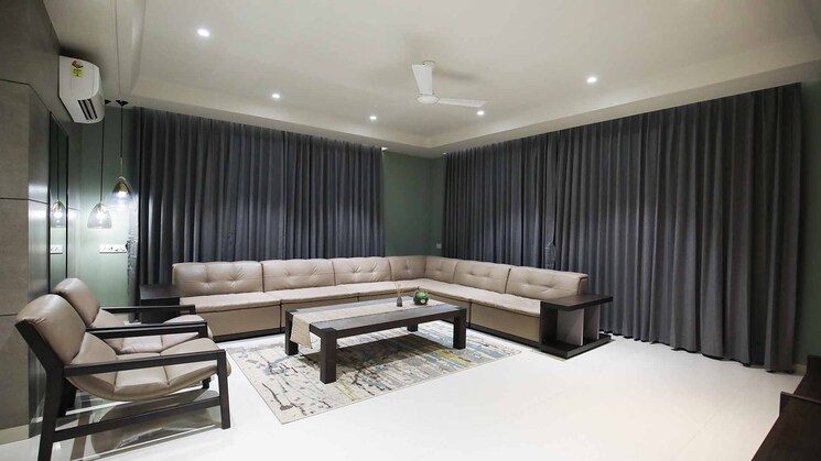 Living Room, dumas 3 Bedroom 1890 Sq.Ft. Apartment In Dumas Surat 6263430