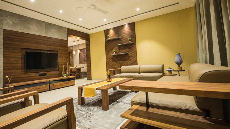 Living Room, dumas 3 Bedroom 1890 Sq.Ft. Apartment In Dumas Surat 6263430