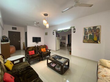 Living Room in 3 BHK Apartment at Vesu – for Sale