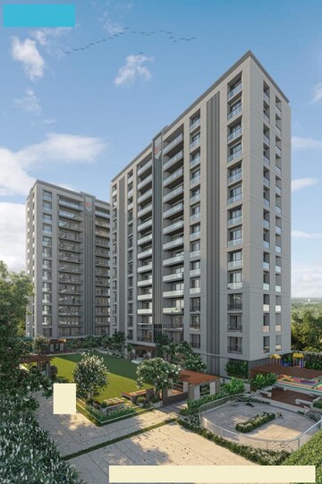 3 BHK Apartment – Exterior View View at Vesu - for Sale