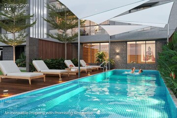 Swimming Pool in 3 BHK Apartment at Vesu – for Sale