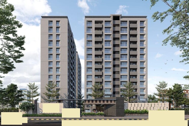 Exterior View, vesu 3 Bedroom 2560 Sq.Ft. Apartment In Vesu Surat 6263469