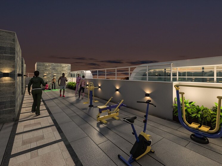 Gym, harsh-trinity-oasis 1 Bedroom 433 Sq.Ft. Apartment In Naigaon East Mumbai 6263678