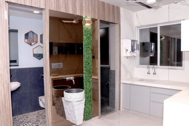 Bathroom, bhimrad 3 Bedroom 2341 Sq.Ft. Apartment In Bhimrad Surat 6263738