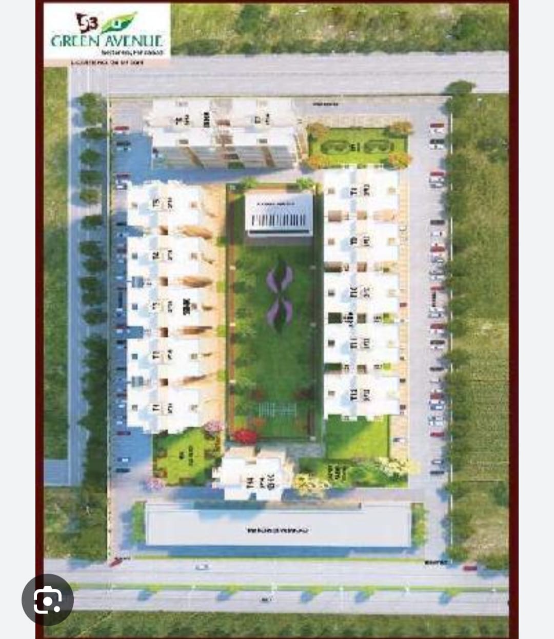 3 BHK + Pooja Room Apartment For Sale in S3 Green Avenue