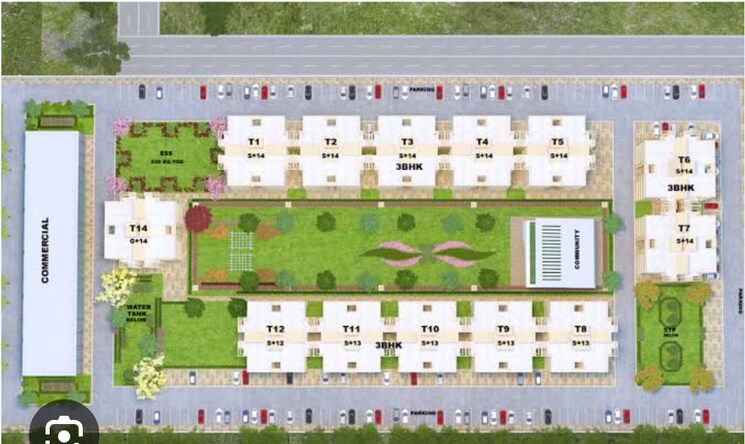 Master Plan, s3-green-avenue 3 Bedroom 645 Sq.Ft. Apartment In Sector 85 Faridabad 6265726