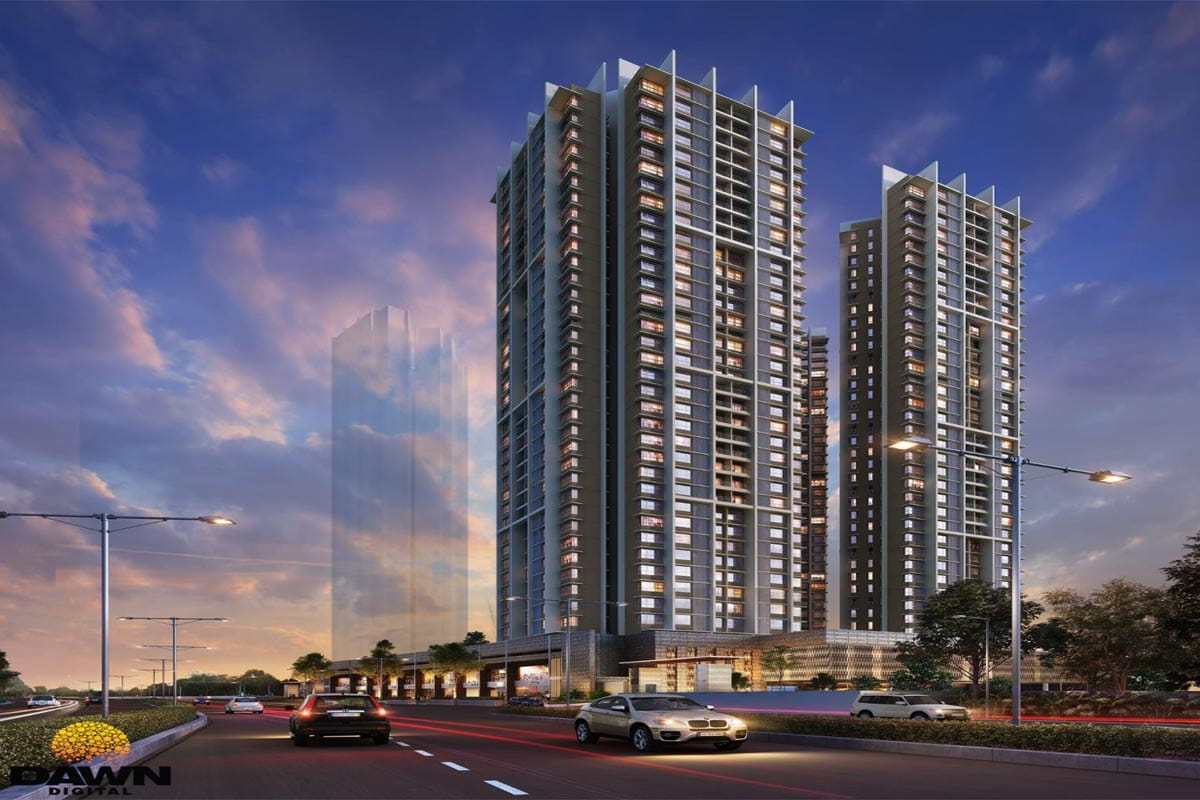 3 BHK Apartment For Sale in Kalpataru Parkcity