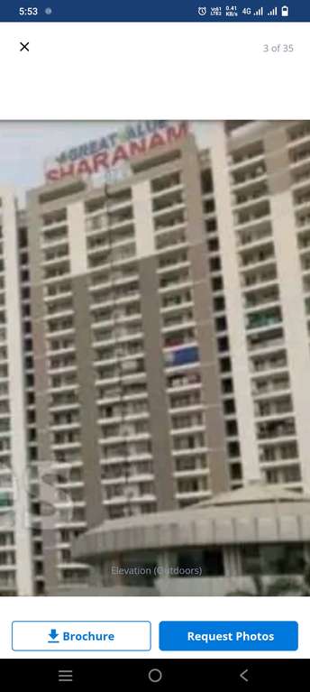 2 BHK Apartment For Rent in Great Value Sharanam Sector 107 Noida 6266985