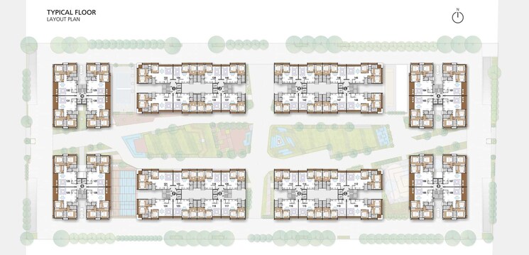 Master Plan, vesu 2 Bedroom 2000 Sq.Ft. Apartment In Vesu Surat 6269344