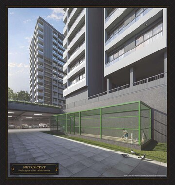 2 BHK Apartment – Exterior View View at Vesu - for Rent