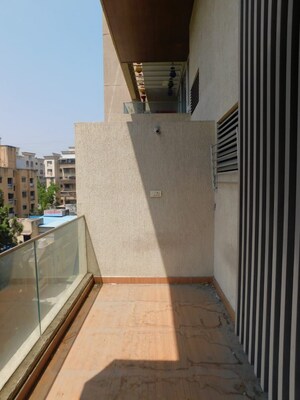 Balcony in 2.5 BHK Apartment at Ahura The Latitude, Nibm – for Sale