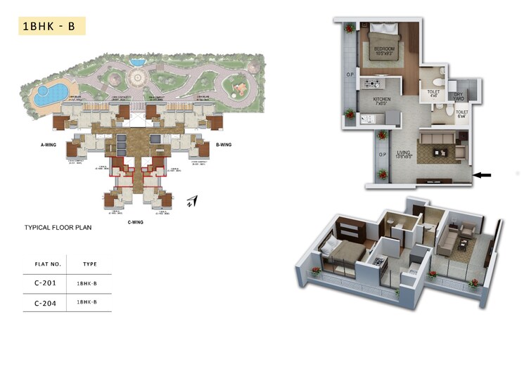 Master Plan, rdp-shanti-luxuria 1 Bedroom 473 Sq.Ft. Apartment In Sil Phata Thane 6274934