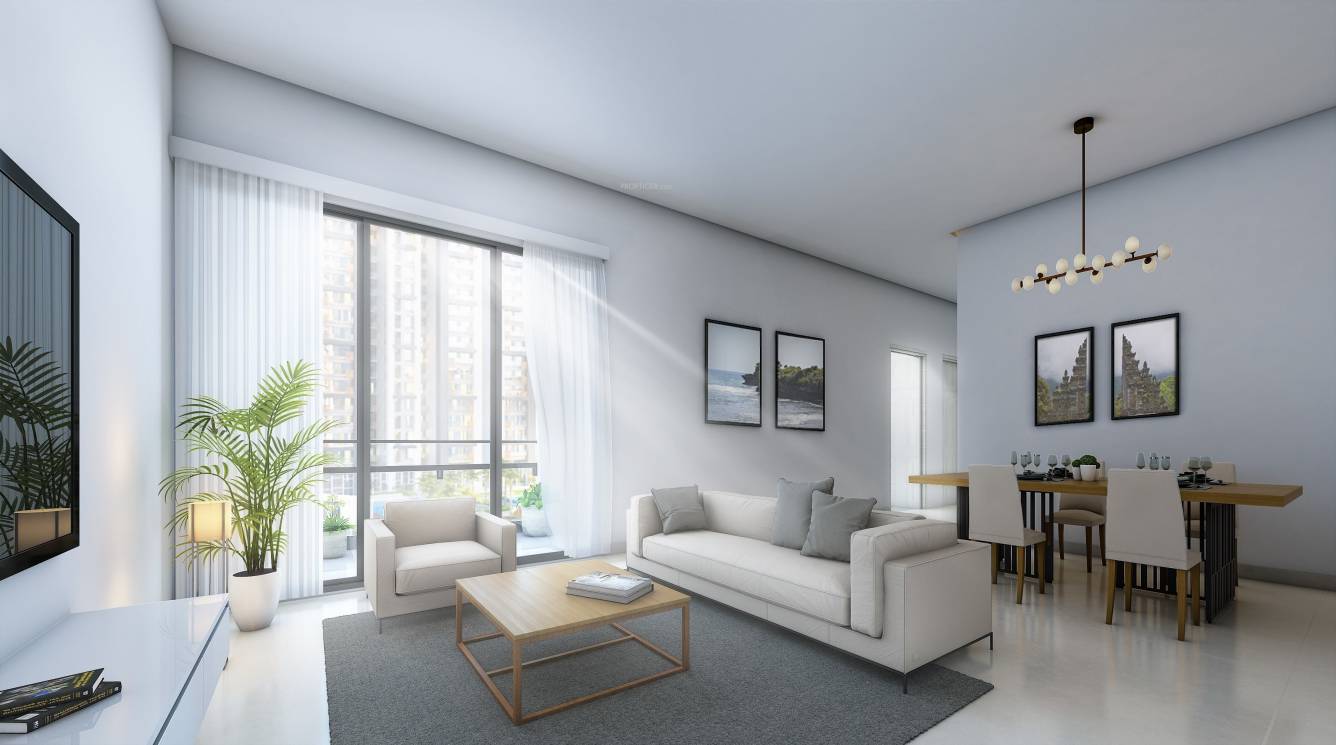 2 BHK + Study Room Apartment For Sale in Godrej Exquisite