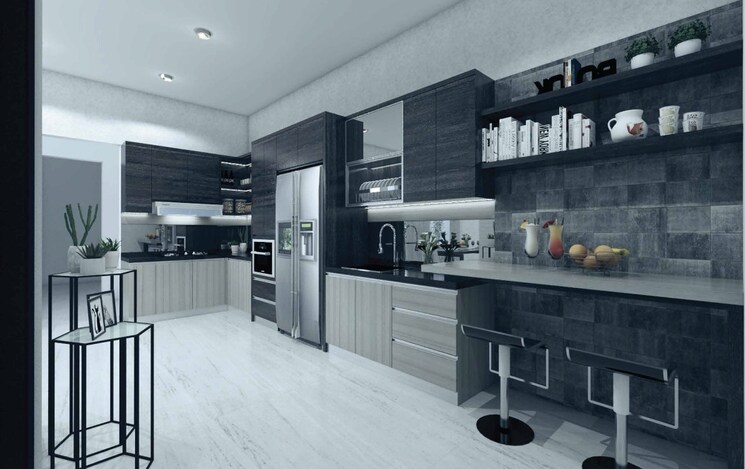 Kitchen, kalpataru-vivant 2 Bedroom 618 Sq.Ft. Apartment In Jogeshwari East Mumbai 6278980