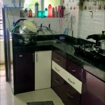Kitchen in 1 BHK Apartment at Mayuri Residency, Autadwadi Handewadi – for Sale