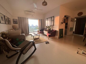 Living Room in 3 BHK Apartment at Rustomjee Elita, Juhu – for Rent
