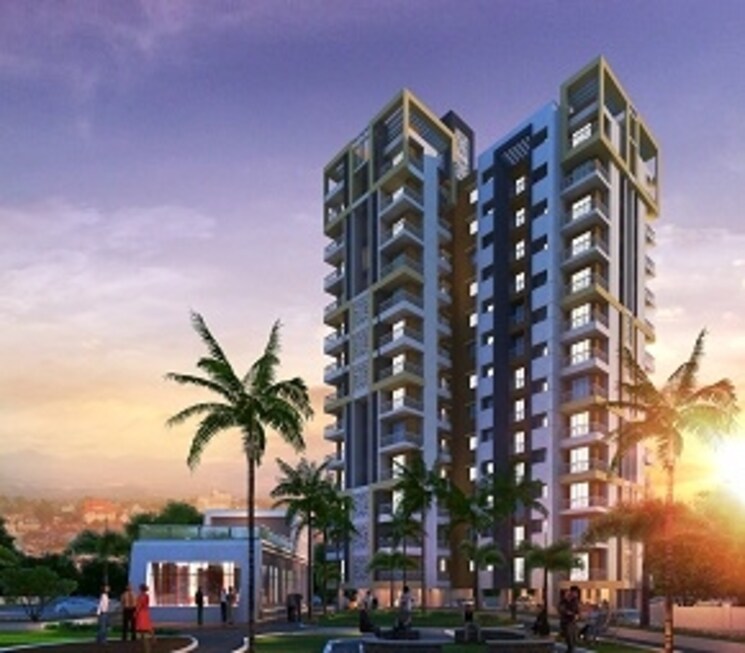 Exterior View, happy-sarvoday-greens 1 Bedroom 580 Sq.Ft. Apartment In Bhadwad Gaon Thane 6291160