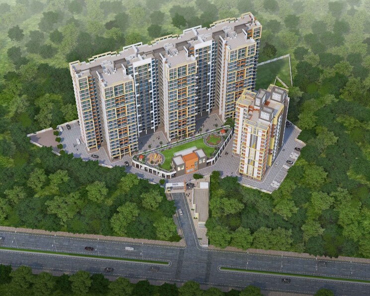 Master Plan, happy-sarvoday-greens 1 Bedroom 580 Sq.Ft. Apartment In Bhadwad Gaon Thane 6291160