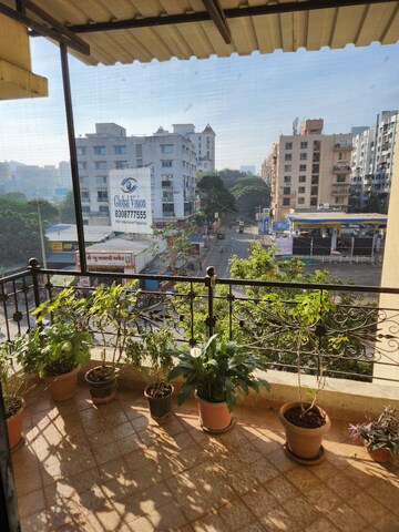 Balcony in 2 BHK Apartment at Nancy Towers, Wanowrie – for Rent