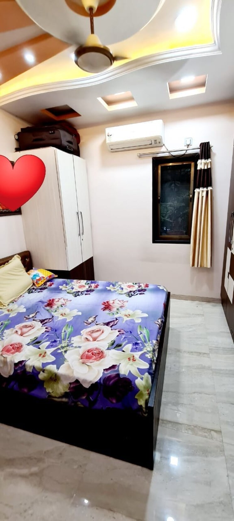 Bedroom, creek-view-chs-airoli 3 Bedroom 1000 Sq.Ft. Apartment In Kopar Khairane Sector 22 Navi Mumbai 6292334
