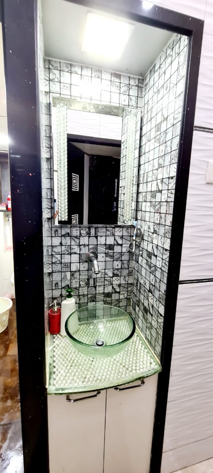 Bathroom, creek-view-chs-airoli 3 Bedroom 1000 Sq.Ft. Apartment In Kopar Khairane Sector 22 Navi Mumbai 6292334