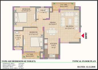 2 BHK Apartment For Resale in Raebareli Road Lucknow 6293162