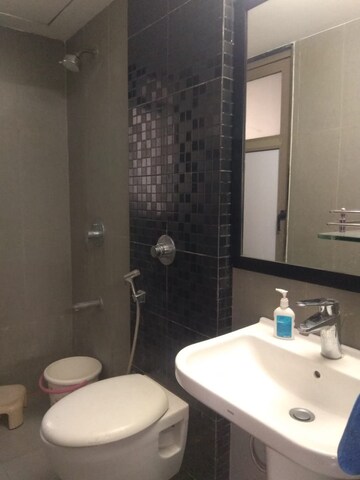 Attached Bathroom in 1.5 BHK Apartment at Lodha Splendora, Ghodbunder Road – for Rent