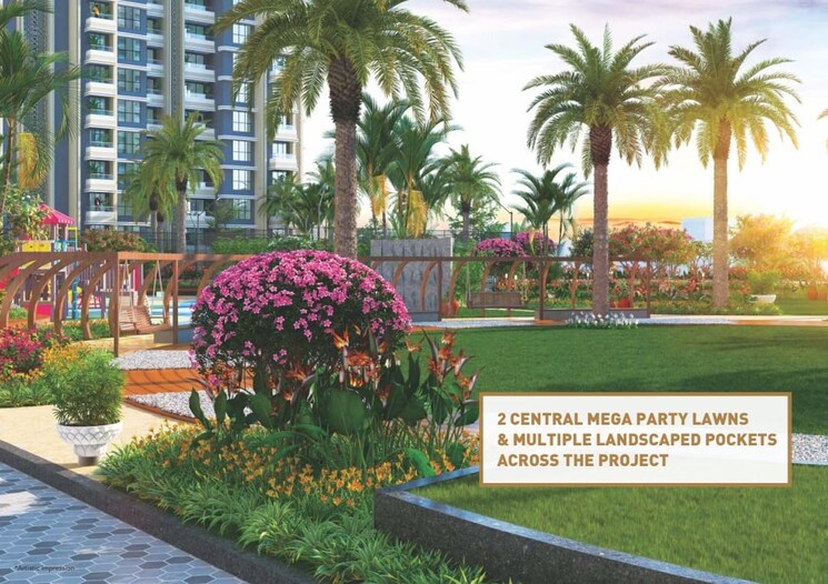 Garden, vtp-earth-one 3 Bedroom 1257 Sq.Ft. Apartment In Mahalunge Pune 6294161