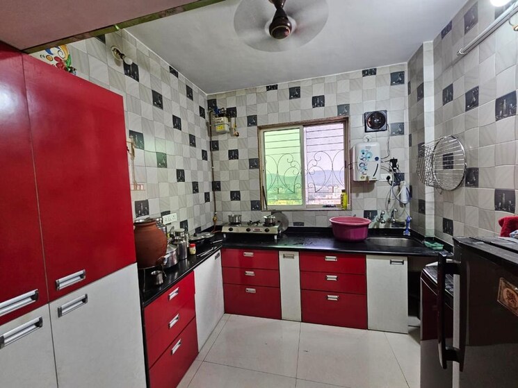Kitchen, gbk-vishwajeet-dwellings 3 Bedroom 1000 Sq.Ft. Apartment In Ambernath Thane 6304882