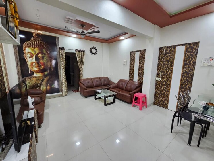 Living Room, gbk-vishwajeet-dwellings 3 Bedroom 1000 Sq.Ft. Apartment In Ambernath Thane 6304882