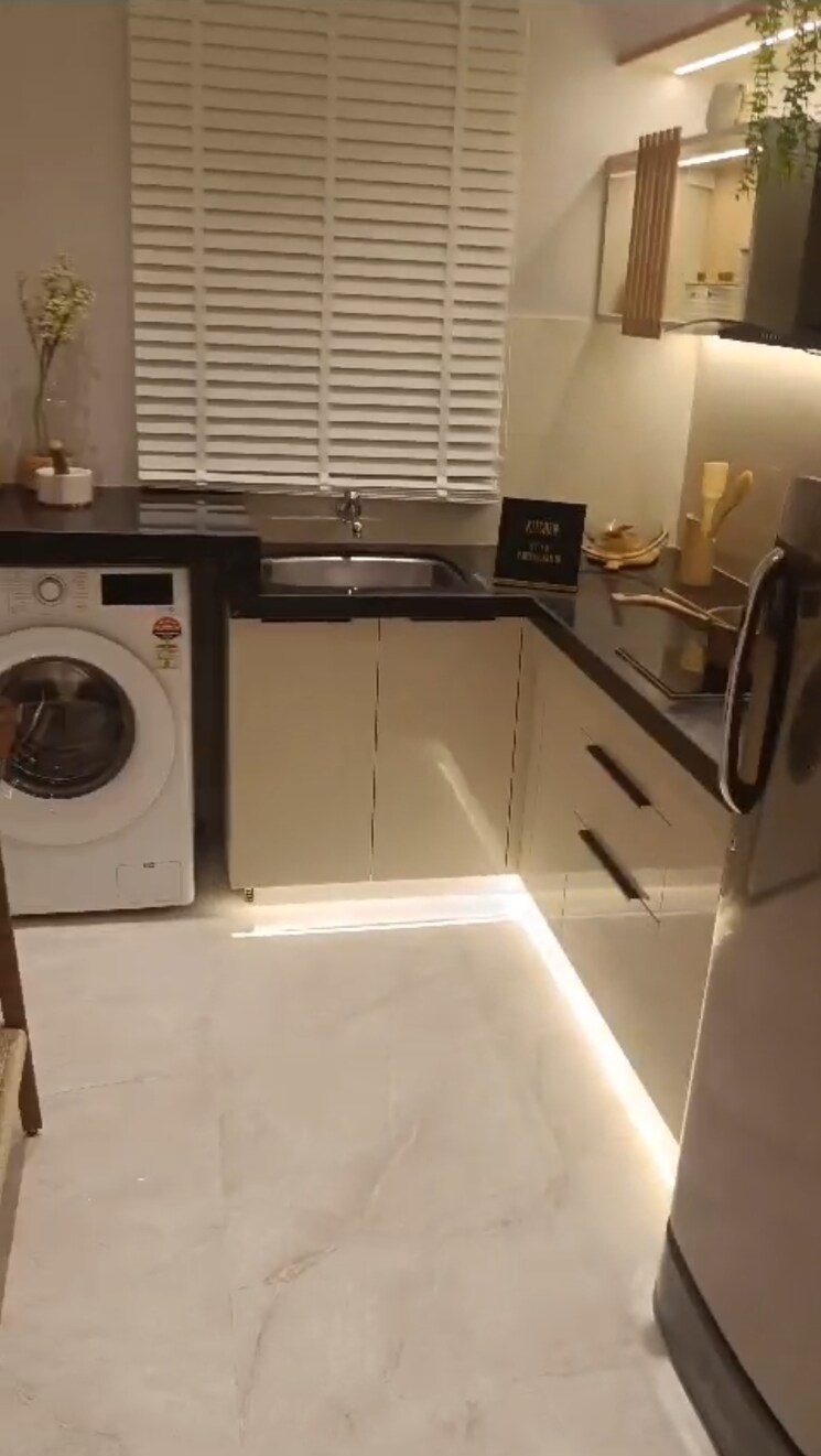 Kitchen, dosti-greater-thane 1 Bedroom 339 Sq.Ft. Apartment In Kalher Thane 6305052