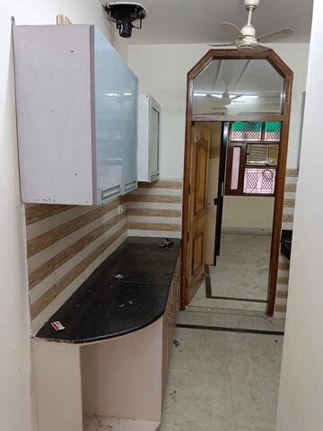 Kitchen in 2 BHK Builder Floor at Lajpat Nagar – for Rent