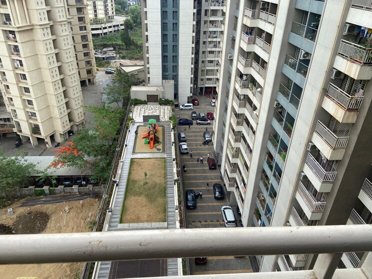 Balcony, unique-greens-ghodbunder-road 2 Bedroom 660 Sq.Ft. Apartment In Ghodbunder Road Thane 6308038