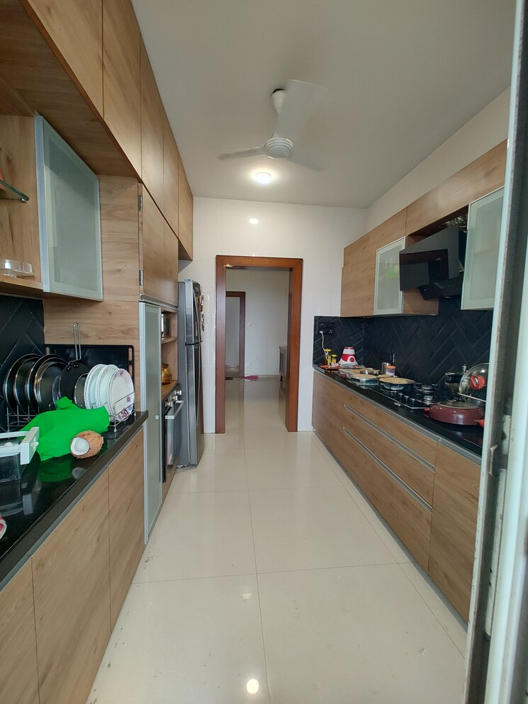 Kitchen, eastwoods 4 Bedroom 2300 Sq.Ft. Apartment In Nibm Pune 6311709