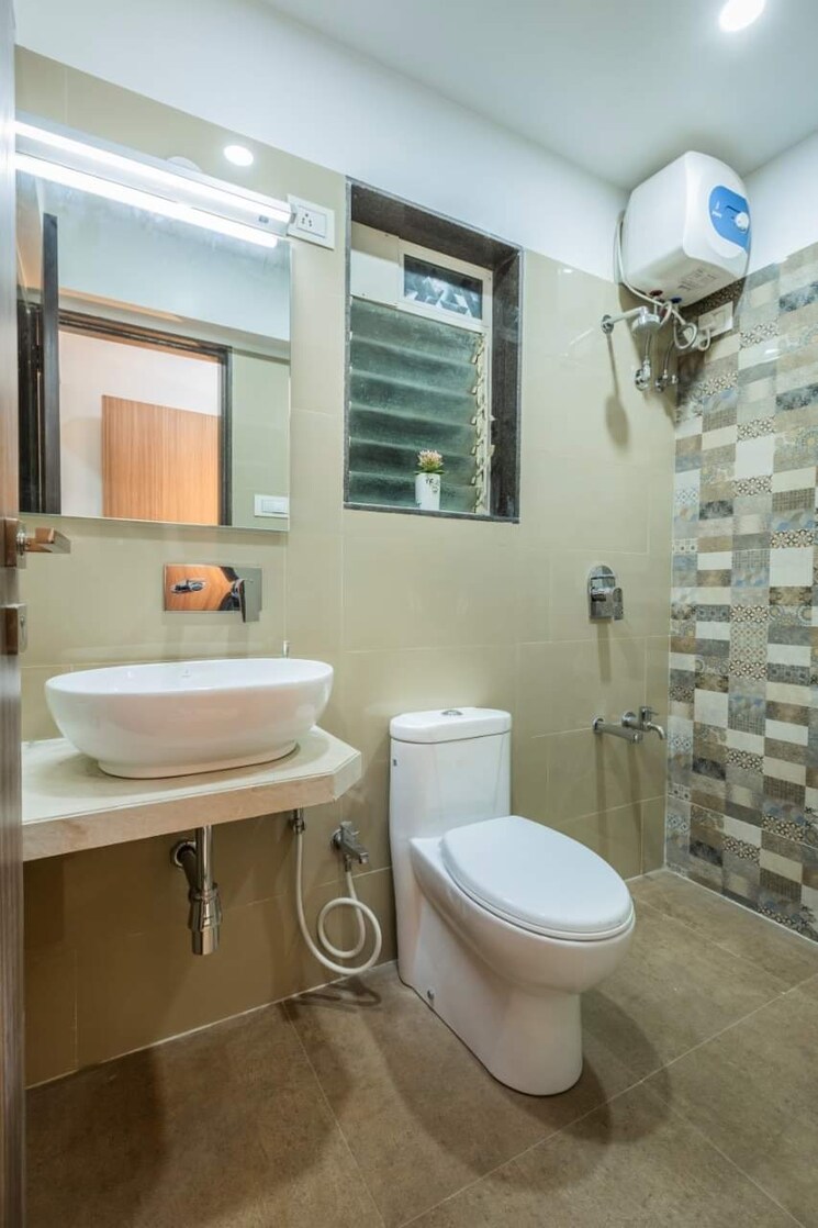 Attached Bathroom, rutu-city 2 Bedroom 720 Sq.Ft. Apartment In Kasarvadavali Thane 6313245
