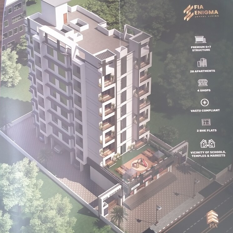 Exterior View, fia-enigma 2 Bedroom 544 Sq.Ft. Apartment In Palghar Mumbai 6319379