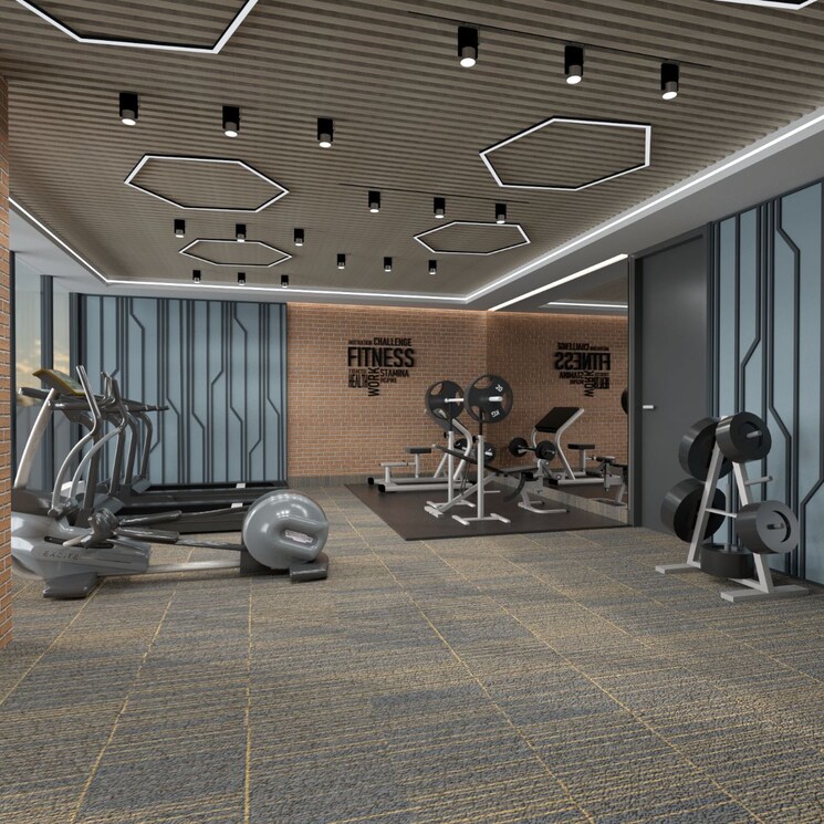 Gym, dsk-trilok-apartments 2 Bedroom 750 Sq.Ft. Apartment In Dadar West Mumbai 6319968