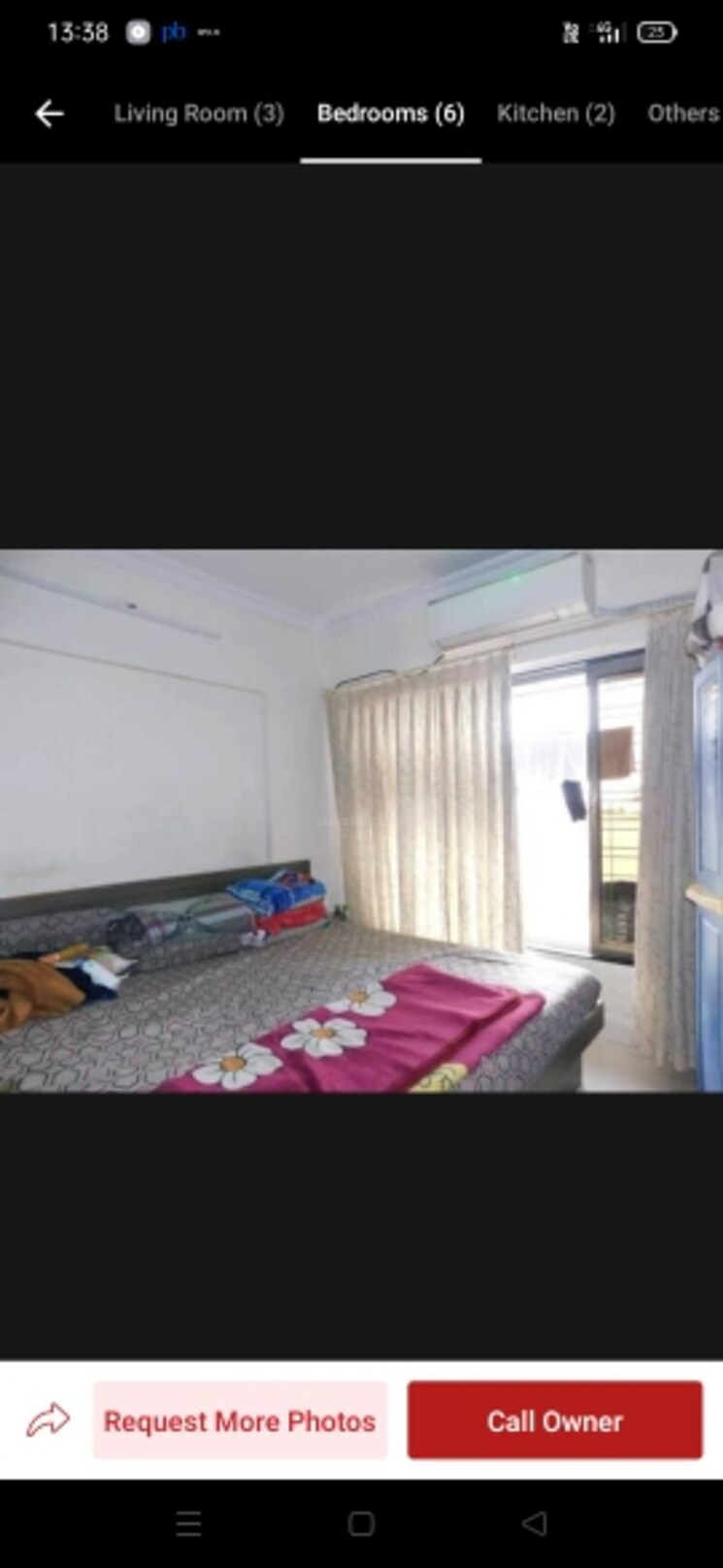 Master Bedroom, ahuja-oceanic 2 Bedroom 1100 Sq.Ft. Apartment In Kandivali West Mumbai 6320418