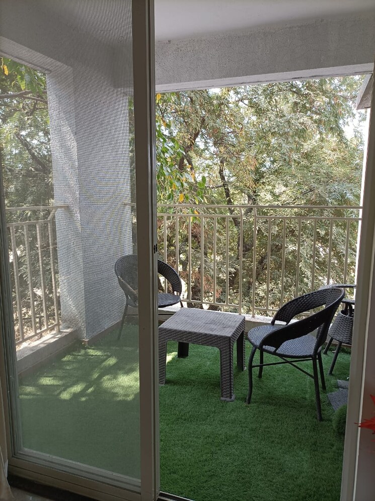 Balcony, green-mint 2 Bedroom 774 Sq.Ft. Apartment In Sus Pune 6320514
