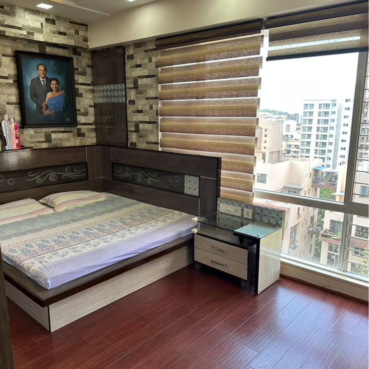 Bedroom, ahura-the-latitude 3 Bedroom 1600 Sq.Ft. Apartment In Nibm Pune 6325882