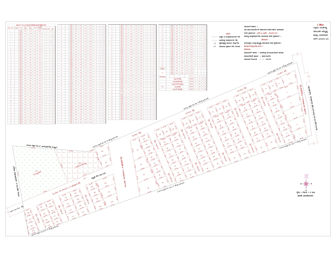 रेजिडेंशियल प्लॉट वर्ग फुट फॉर रीसेल इन सुथगट्टी हुबली  6328657