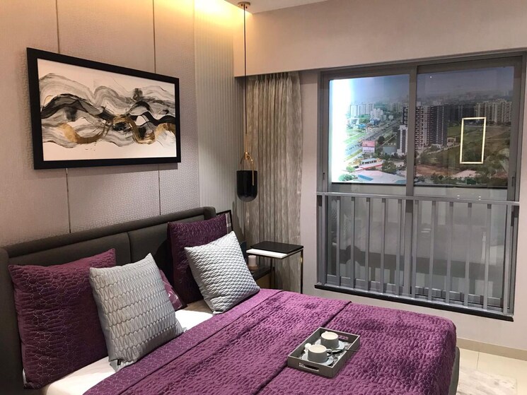 Bedroom, mahindra-happinest-tathawade-phase-1 1 Bedroom 470 Sq.Ft. Builder Floor In Tathawade Pune 6329663